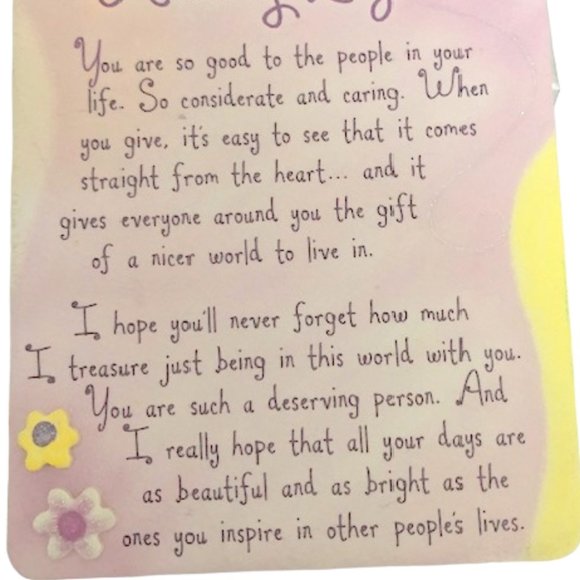 Blue Mountain Arts "For Her" Magnet with Easel Back - Picture 4 of 4